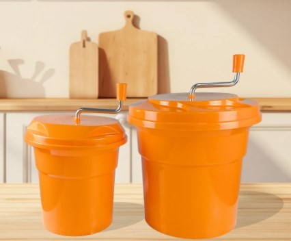Manual Salad Spinner-Fruit and vegetable dehydration bucket