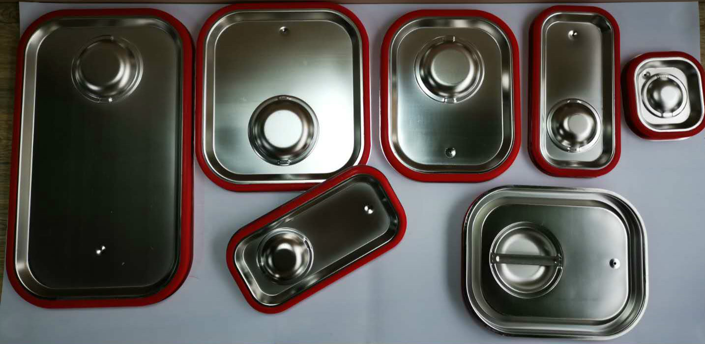 Xiangfa New Range Product--Stainless Steel GN Pan Cover(Lid) with Silicone Lining