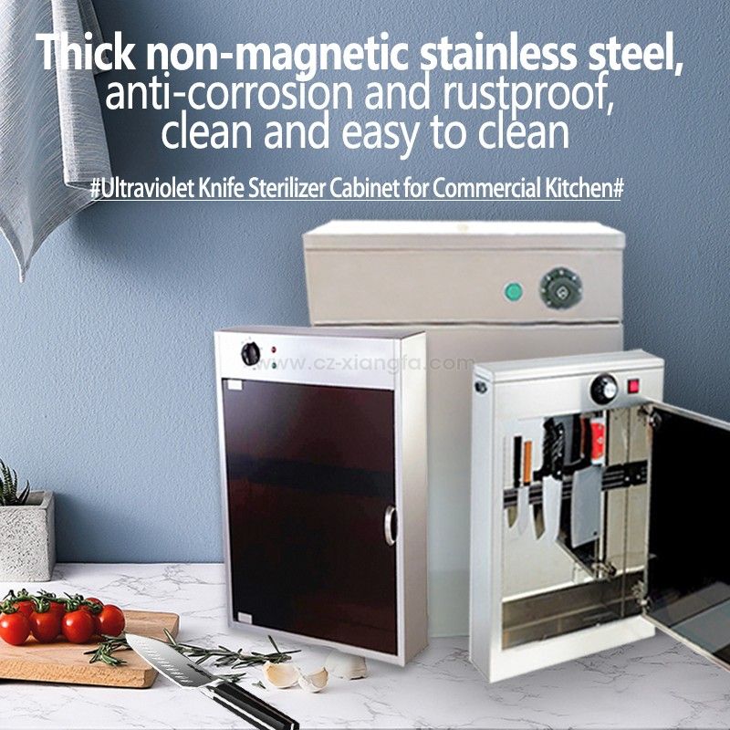 Knife sterilizer cabinet