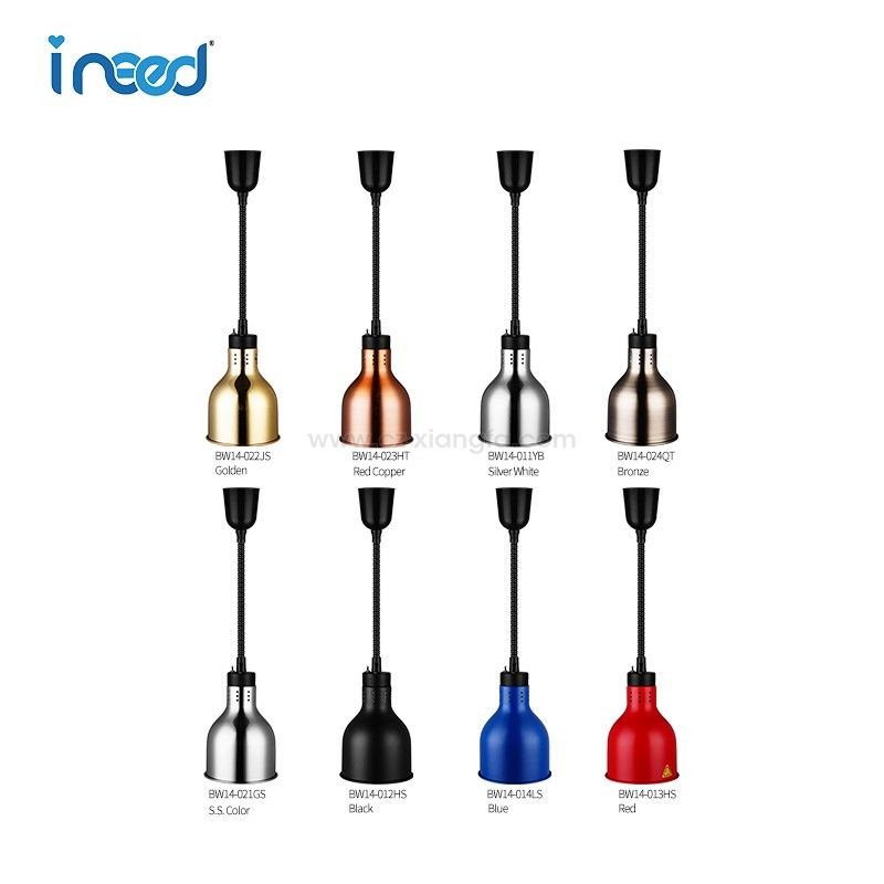 A Series -BW14 Retractable Cord Ceiling Mount Heat Lamp