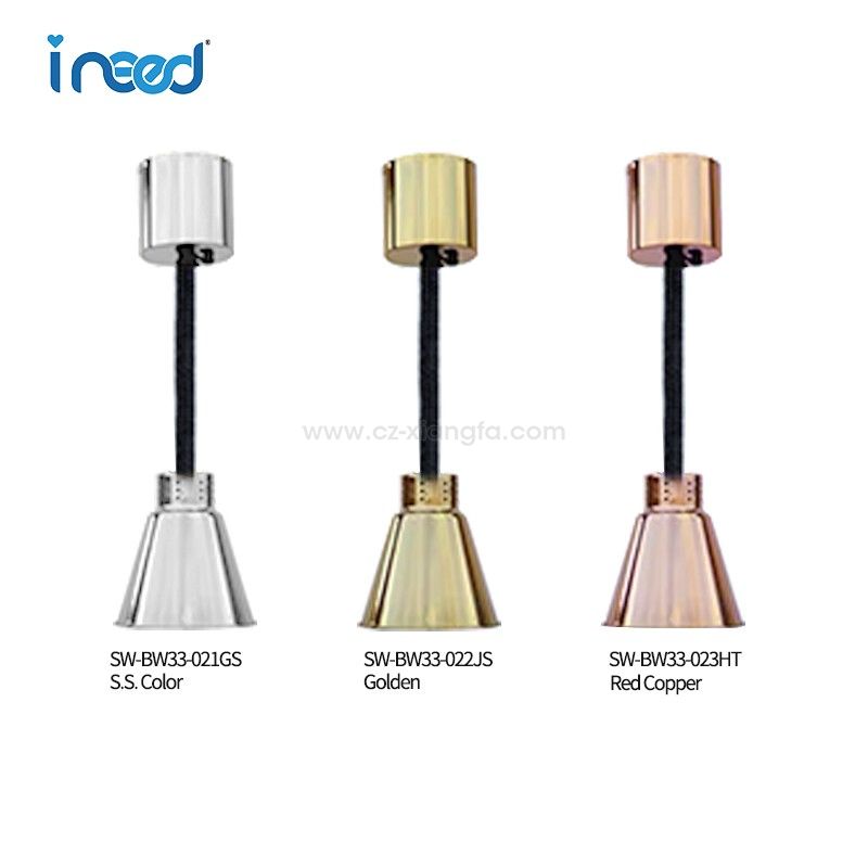 D Series-BW33 Retractable Cord Ceiling Mount Heat Lamp