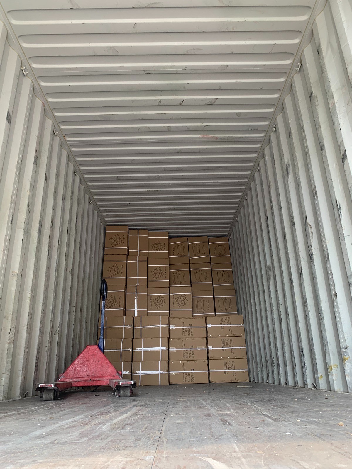 September container loading video compilation