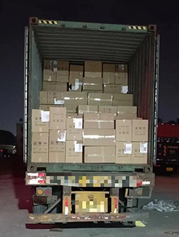 2023/12/29,1*40HQ Container of Kitchenware for Dubai Client