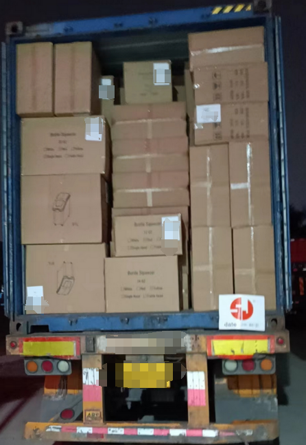 2024-01-31, 1*40HQ Plastic Kitchenware En Route to the Middle East