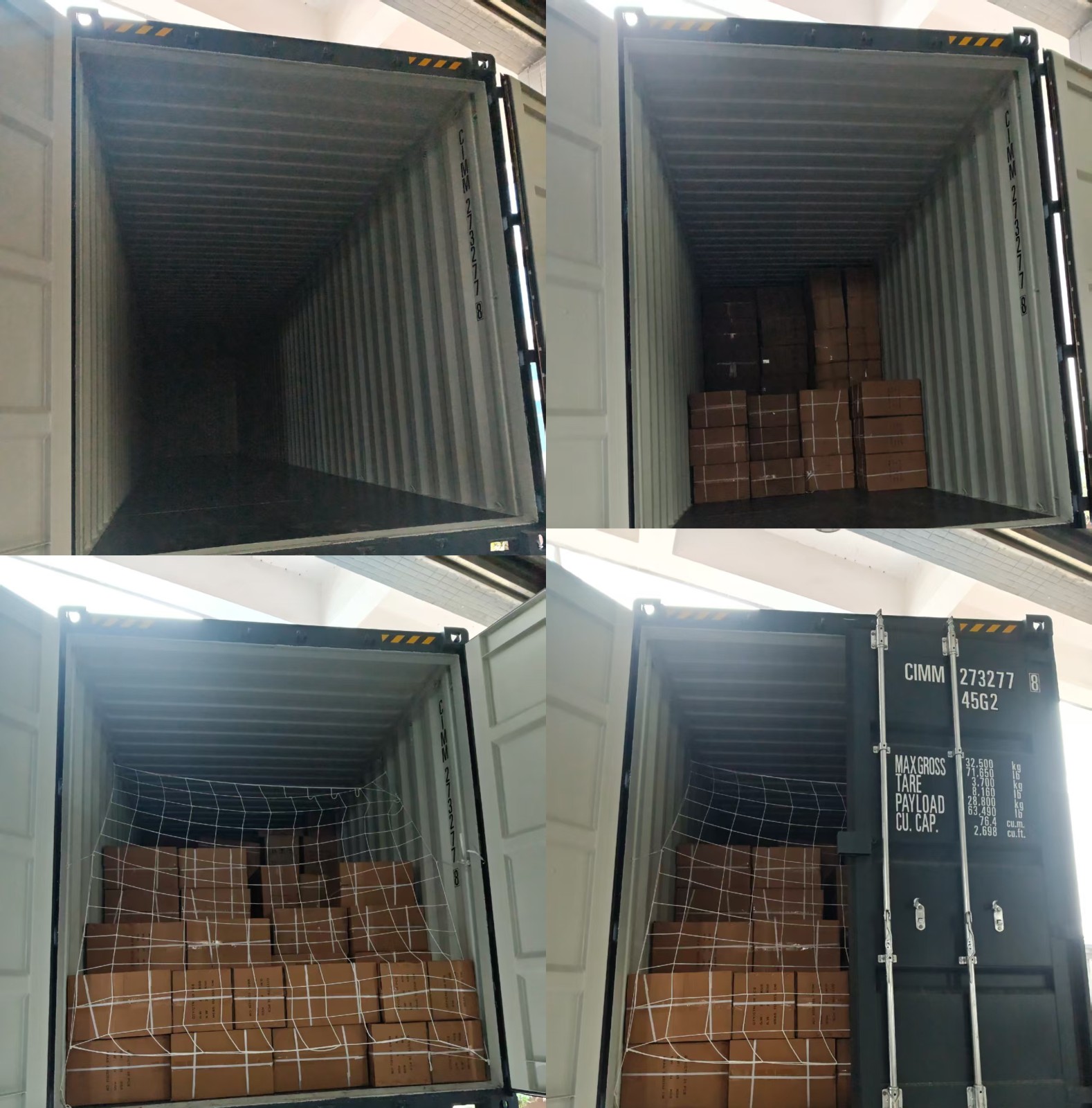 1 x 45HQ container of kitchenware loaded  for Europe on July 20,2026