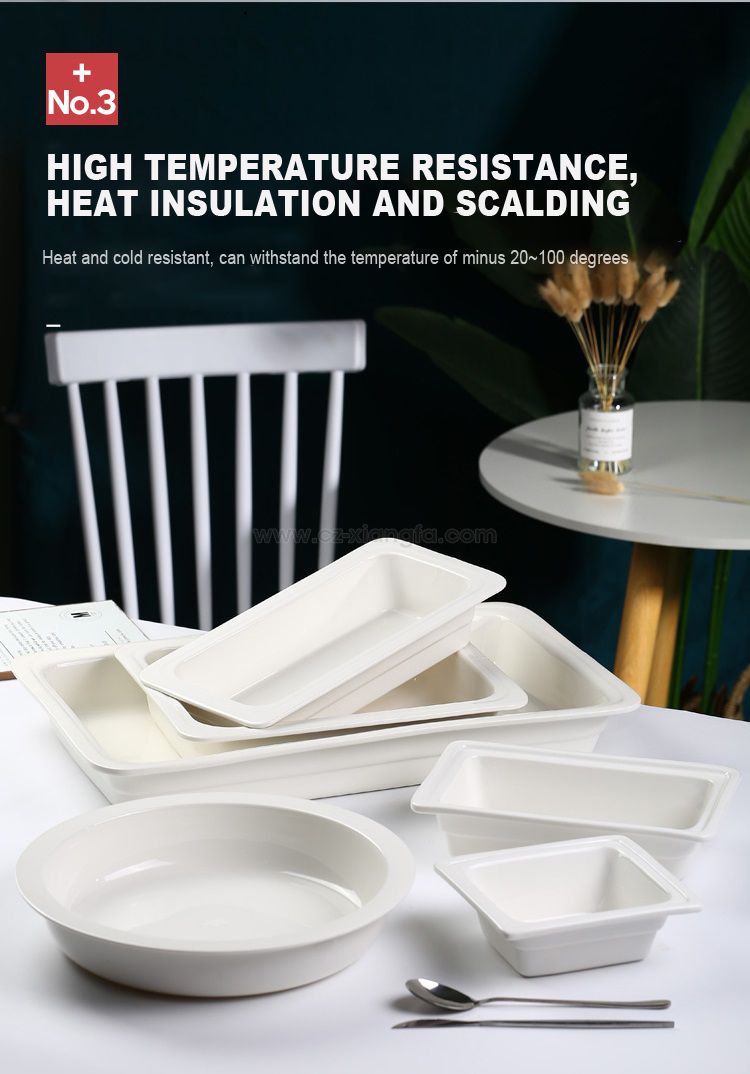 White Porcelain Chaffing Serving Warmer Dish Buffet Food Ceramic Gn Pan White Porcelain Chaffing Serving Warmer Dish Buffet Food Ceramic Gn Pan