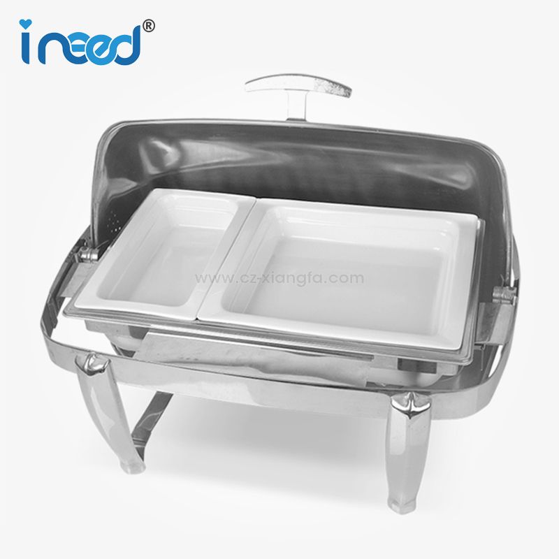 White Porcelain Chaffing Serving Warmer Dish Buffet Food Ceramic Gn Pan White Porcelain Chaffing Serving Warmer Dish Buffet Food Ceramic Gn Pan