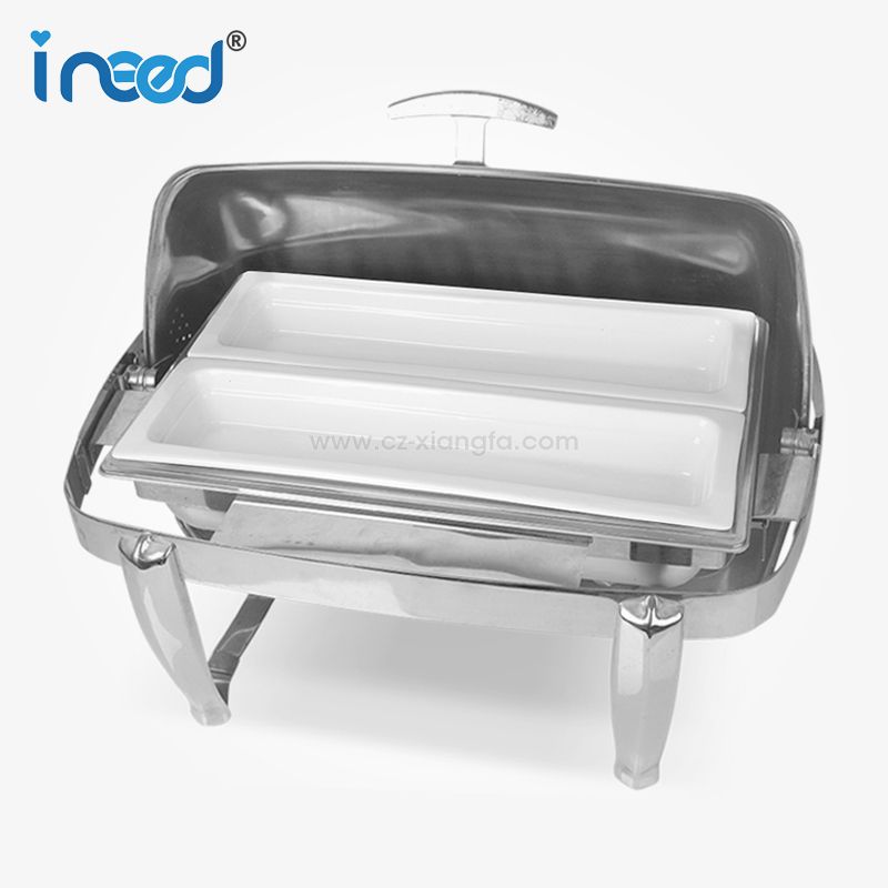 White Porcelain Chaffing Serving Warmer Dish Buffet Food Ceramic Gn Pan White Porcelain Chaffing Serving Warmer Dish Buffet Food Ceramic Gn Pan