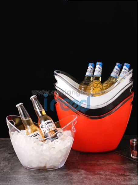 Clear AS Ice Bucket for Summer Season