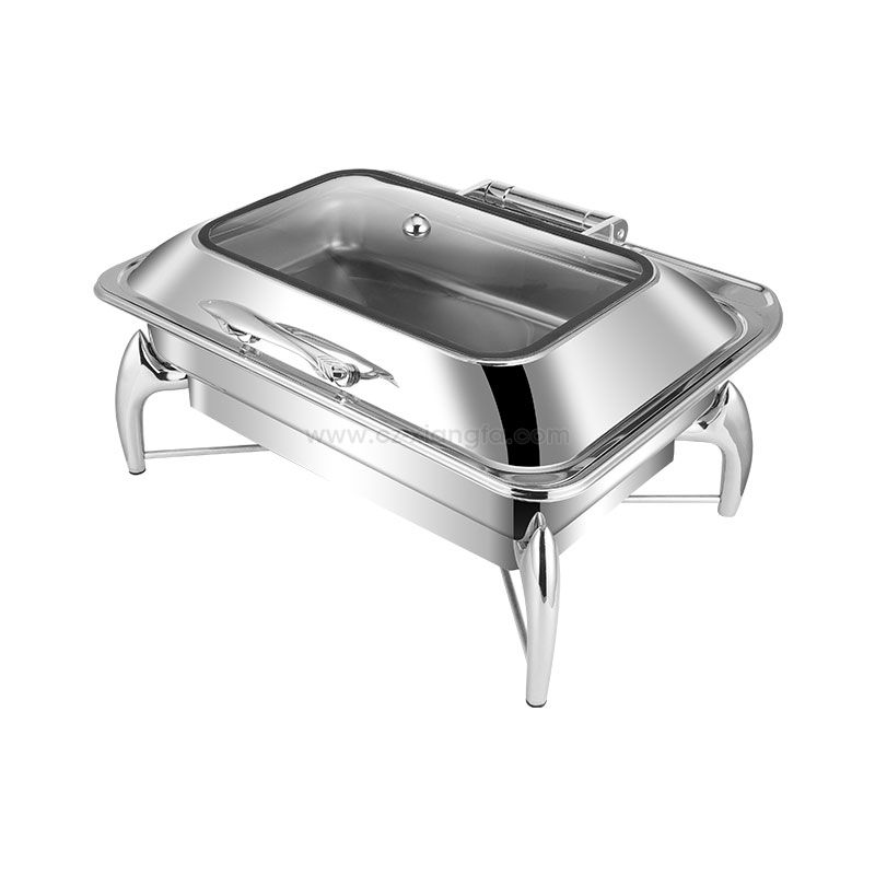 Rectangle Chafing Dish with stand