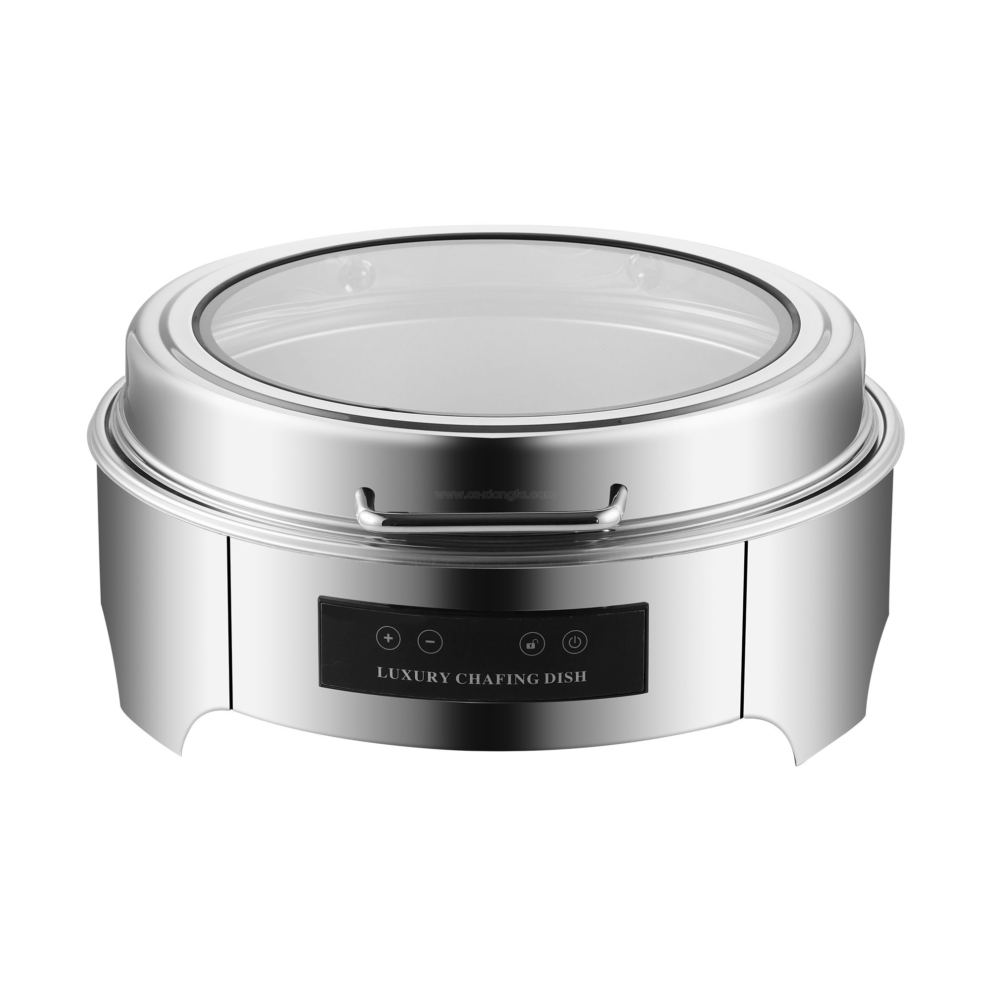 Round Chafing Dish with Intelligent Touch Screen